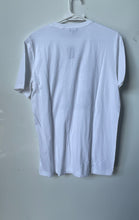 Load image into Gallery viewer, Express Mens White Short Sleeve Crew Neck Graphic Pullover T-Shirt Size M
