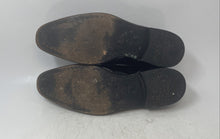 Load image into Gallery viewer, Hugo Boss Mens Black Leather Square Toe Slip-On Loafer Shoes Size 9.5