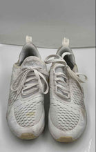 Load image into Gallery viewer, Nike Boys Air Max 270 943345-103 White Lace-Up Low Top Sneaker Shoes Size 5Y