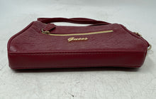 Load image into Gallery viewer, Guess Womens Maroon Leather Outer Pocket Adjustable Strap Crossbody Bag