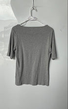 Load image into Gallery viewer, Tommy Hilfiger Womens Gray Heather Short Sleeve Round Neck T-Shirt Size M