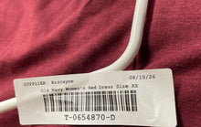 Load image into Gallery viewer, Old Navy Womens Red Round Neck Long Sleeve A-Line Dress Size XS