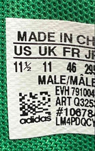 Load image into Gallery viewer, Adidas Mens Attitude Vulc Green Blue Mid Top Lace-Up Sneaker Shoes Size 11.5
