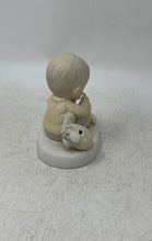 Load image into Gallery viewer, Vintage Precious Moments Ceramic Enesco Love Is The Glue That Mends Figurine