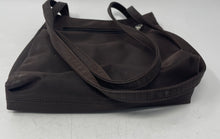 Load image into Gallery viewer, Nine West Womens Brown Outer Pocket Double Strap Medium Shoulder Handbag