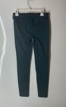 Load image into Gallery viewer, American Eagle Outfitters Womens Green Stretch Distressed Skinny Jeans Size 6