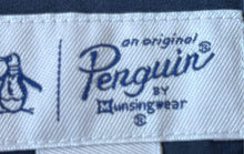 Load image into Gallery viewer, Original Penguin Mens Blue Striped Short Sleeve Button-Up Shirt Size S/P