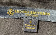 Load image into Gallery viewer, Brooks Brothers Mens Blue Pockets Straight Leg Dress Pants Size 4