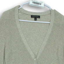 Load image into Gallery viewer, Banana Republic Womens Gray Long Sleeve V-Neck Cardigan Sweater Size M