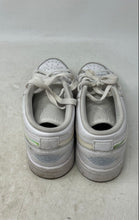 Load image into Gallery viewer, Nike Boys Air Jordan 1 Low SE FQ9112-100 White Leather Sneakers Shoes Size 5Y