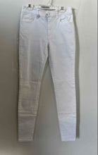 Load image into Gallery viewer, Armani Exchange Womens White Denim Mid-Rise Super Skinny Jeans Sz 26R With Tags