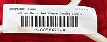 Load image into Gallery viewer, Adidas Mens Red Chaminade-Madonna Long Sleeve Fleece Pullover Hoodie Size Small