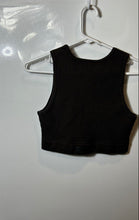 Load image into Gallery viewer, Fear Of God Essentials Womens Brown Sleeveless Knitted Cropped Tank Top Size M