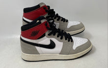Load image into Gallery viewer, Nike Kids Air Jordan 1 Retro High OG Gray White Red Sneaker Shoes Size 7Y