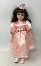 Load image into Gallery viewer, Kids Brown Eyes Home Decorative Porcelain Doll Collection With Pink Outfit
