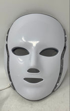 Load image into Gallery viewer, White Colorful LED Beauty Mask For Skin Care With Power Adapter Not Tested