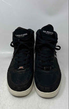 Load image into Gallery viewer, U.S. Polo Assn. Mens Black White Round Toe High Top Lace-Up Sneaker Shoes Size 9