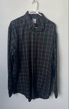 Load image into Gallery viewer, Brooks Brothers Mens Multicolor Plaid Cotton Long Sleeve Button-Up Shirt Size L