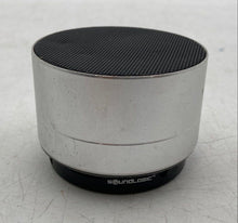 Load image into Gallery viewer, SoundLogic YTK-318 Silver Black Chromatic Wireless Portable Speaker Not Tested