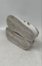 Load image into Gallery viewer, Adidas Kids Originals Superstar B39401 White Gold Sneakers Shoes Size 7K