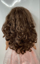 Load image into Gallery viewer, My Life Pink Glitter Dress Brown Hair 18 Inch Fashion Girl Doll