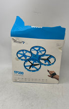 Load image into Gallery viewer, Snaptain SP300 White Blue Hand-Operated Drone Camera With Accessories Not Tested