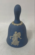 Load image into Gallery viewer, Antique The Danbury Mint Blue White Engraved Porcelain Collectible Bell