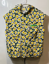 Load image into Gallery viewer, Diane Von Furstenberg Womens Multicolor Floral Hooded Windbreaker Vest Size M