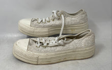 Load image into Gallery viewer, Converse Womens CT All Star Lift Platform Low A05007C White Sneaker Shoes Size 8