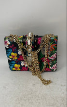 Load image into Gallery viewer, Aldo Rehana Womens Multicolor Inner Pockets Chain Strap Shoulder Bag