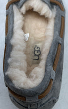 Load image into Gallery viewer, UGG Womens Dakota Gray Suede Moc Toe Lined Lace-Up Boat Shoes Size 5