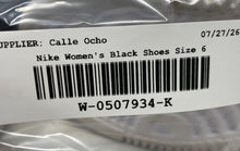 Load image into Gallery viewer, Nike Womens Court Vision Alta CW6536-001 Black Lace-Up Sneakers Shoes Size 6
