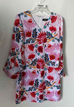 Load image into Gallery viewer, Tahari Womens Multicolor Floral 3/4 Sleeve Knee Length A-Line Dress Size 6