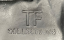 Load image into Gallery viewer, TF-Collections Mens Black Long Sleeve Full-Zip Motorcycle Jacket Size Large