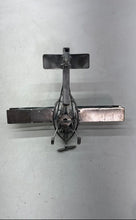 Load image into Gallery viewer, Decorative Metal Biplane Airplane Model Sculpture Spark Plug Nut Bolt Craft