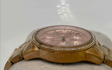 Load image into Gallery viewer, Michael Kors Women's Ritz Watch MK6493 Rose Gold and Ivory Pearl With Box (NCL)