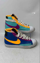 Load image into Gallery viewer, Nike Kids Blazer Mid Multicolor Leather Lace-Up Mid Top Sneaker Shoes Size 4Y