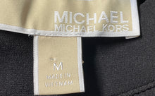 Load image into Gallery viewer, Michael Kors Womens Black Sleeveless Round Neck Keyhole Blouse Top Size M