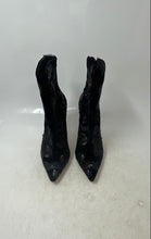 Load image into Gallery viewer, Schutz Womens Black Back Zipper Pointed Toe Stiletto Ankle Bootie Boots Sz 6.5B