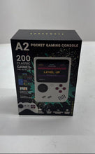Load image into Gallery viewer, Shockwave A2 Pocket Gaming Console With 200 Classic Games Not Tested