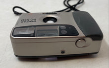 Load image into Gallery viewer, Pentax Model PC-550 Silver Black 28mm Lens Point & Shoot Film Camera Untested