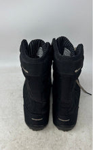 Load image into Gallery viewer, Columbia Womens Black Quilted Mid-Calf Waterproof Lace-Up Snow Boots Size 7