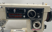 Load image into Gallery viewer, Vintage Dressmaker S-9000 Beige Zig Zag Precision Sewing Machine With Pedal