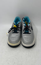 Load image into Gallery viewer, Nike Boys Air Force 1 CW6011-001 Gray Black Low Top Sneakers Shoes Size 6Y