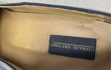 Load image into Gallery viewer, Giorgio Brutini Mens Blue Leather Round Toe Slip-On Loafer Shoes Size 9