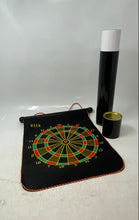 Load image into Gallery viewer, Multicolor Foldable Double-Sided Safety Magnetic Dart Board With 4 Darts