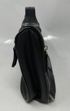 Load image into Gallery viewer, Versace Parfums Womens Black Top Handle Zipper Cosmetic Makeup Handbag