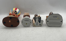 Load image into Gallery viewer, Lot Of 4 Pcs Assorted Multicolor Mixed Variety Hand-Painted Clown Figurines