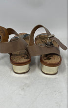 Load image into Gallery viewer, Sam Edelman Womens Trina Brown Leather Animal Print Ankle Strap Sandals Size 8M