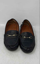 Load image into Gallery viewer, Coach Womens Mavis Black Leather Slip-On Moc Toe Loafer Flats Size 5